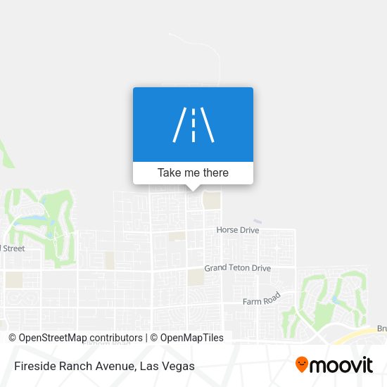 Mapa de Fireside Ranch Avenue