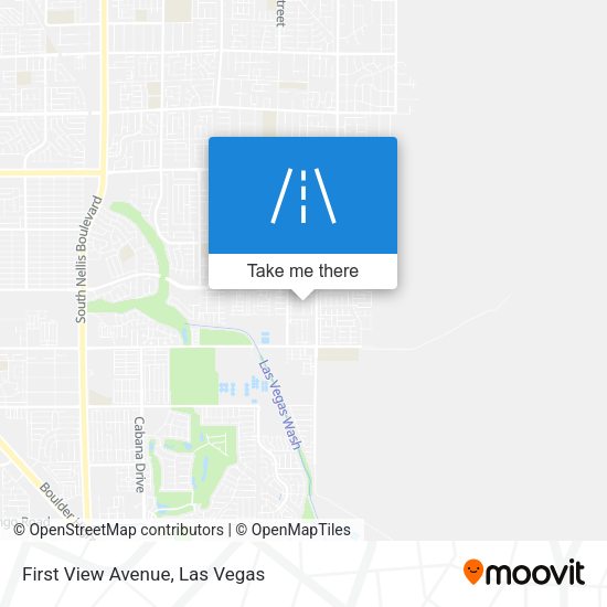 First View Avenue map
