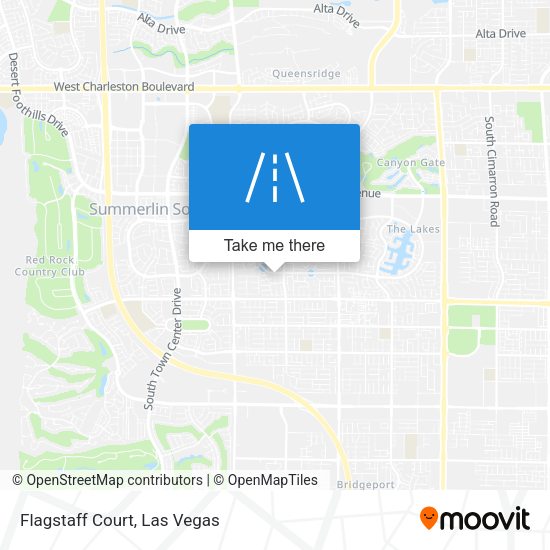 Mapa de Flagstaff Court