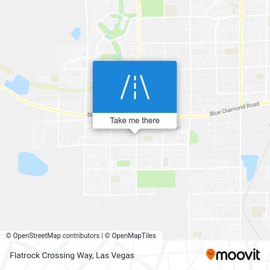 Flatrock Crossing Way map