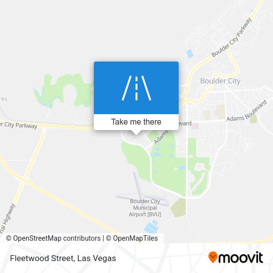 Mapa de Fleetwood Street