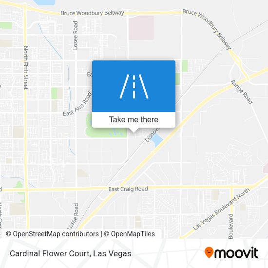 Cardinal Flower Court map