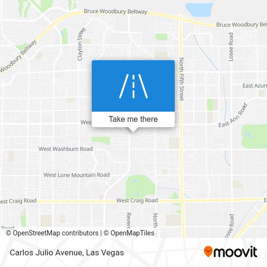Carlos Julio Avenue map