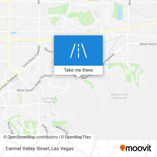 Carmel Valley Street map