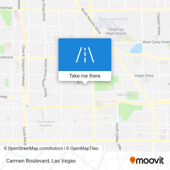 Carmen Boulevard map