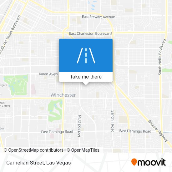 Carnelian Street map