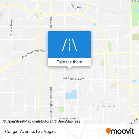 Mapa de Cougar Avenue
