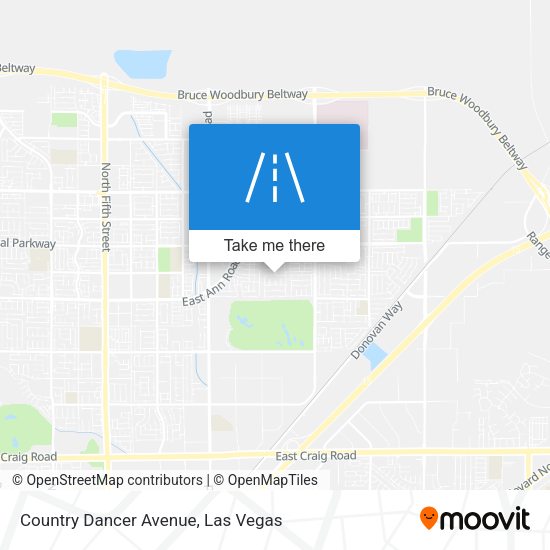 Mapa de Country Dancer Avenue
