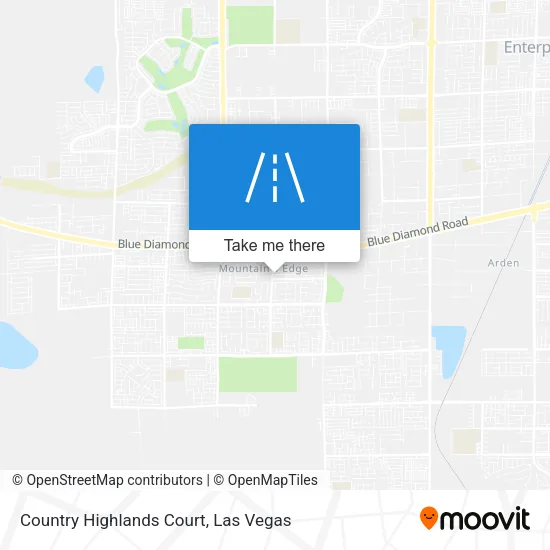 Country Highlands Court map