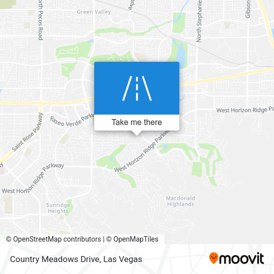 Country Meadows Drive map