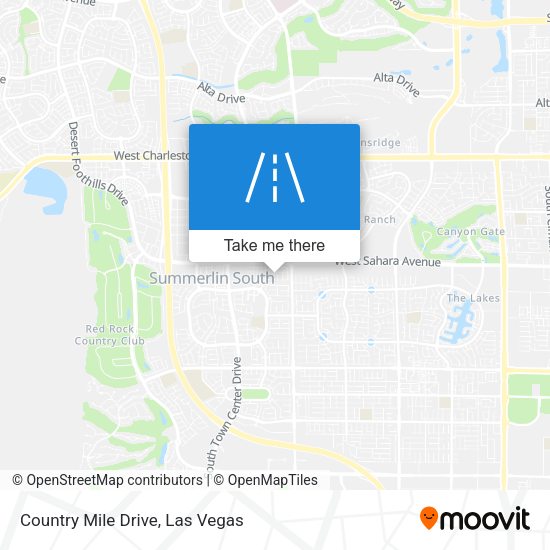 Country Mile Drive map