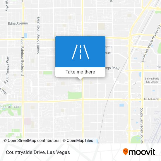 Countryside Drive map