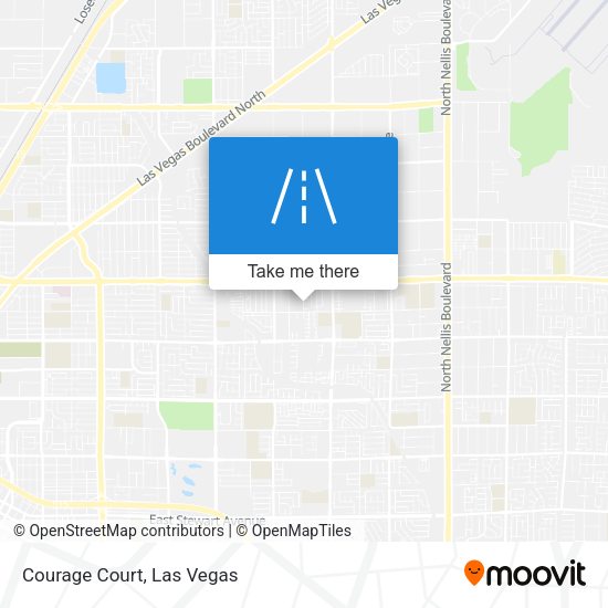 Mapa de Courage Court