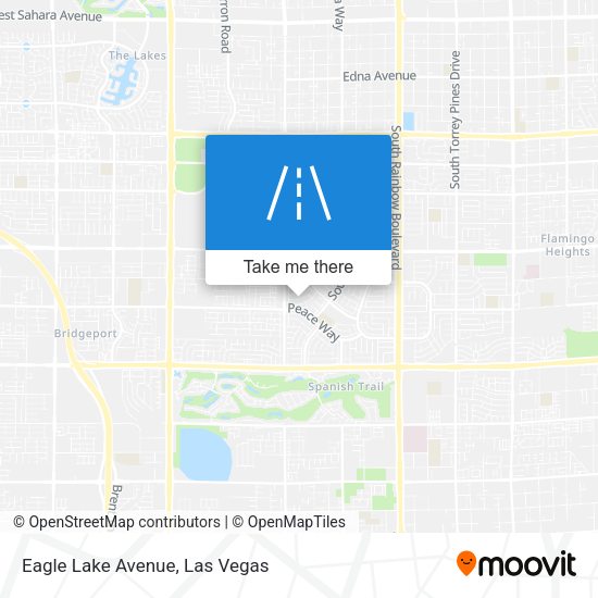 Mapa de Eagle Lake Avenue