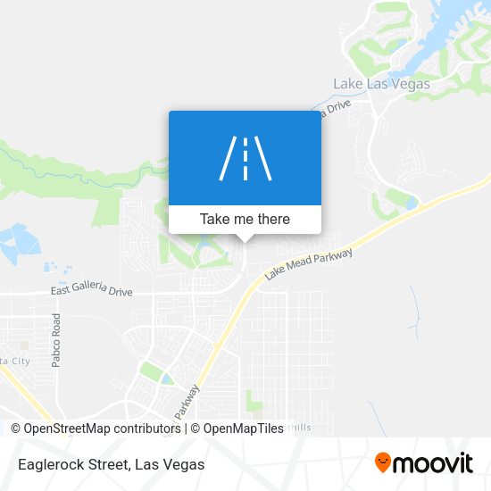 Eaglerock Street map