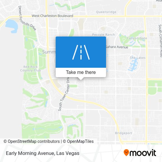 Mapa de Early Morning Avenue