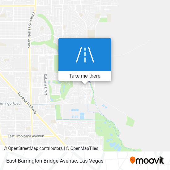 Mapa de East Barrington Bridge Avenue