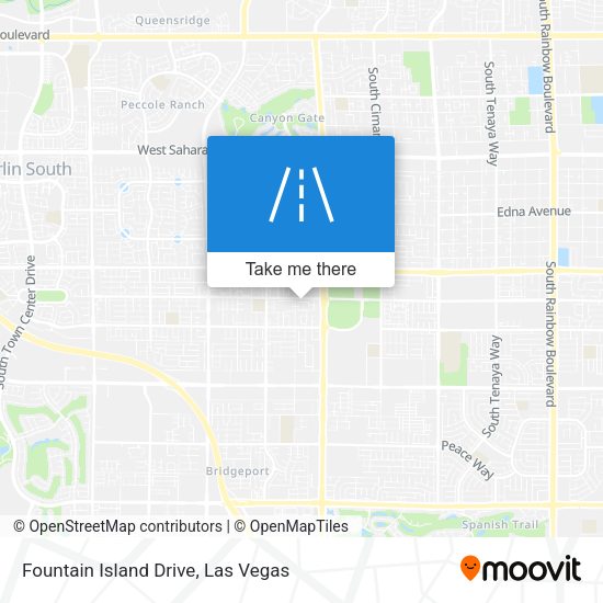 Fountain Island Drive map