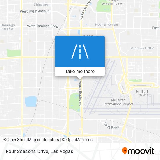 Four Seasons Drive map