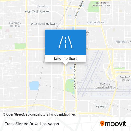 Frank Sinatra Drive map