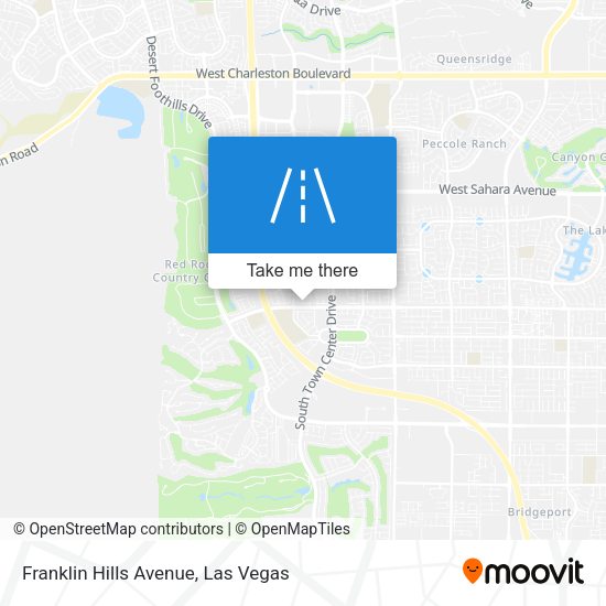 Franklin Hills Avenue map