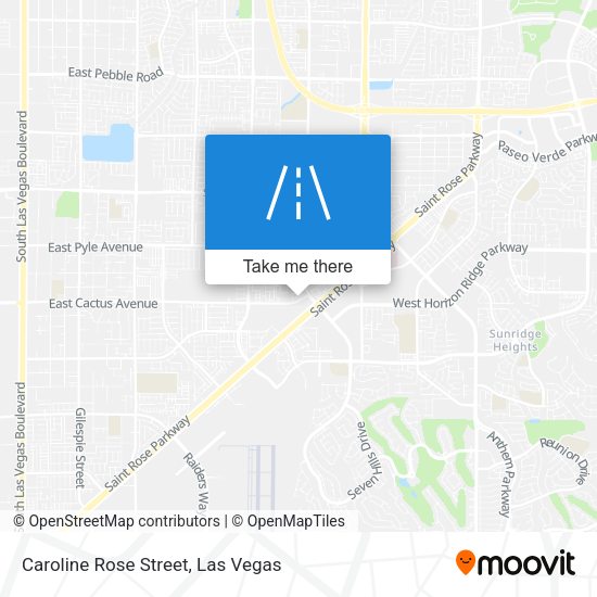 Caroline Rose Street map