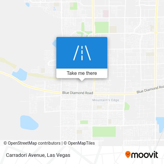 Mapa de Carradori Avenue
