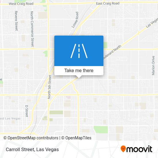 Mapa de Carroll Street