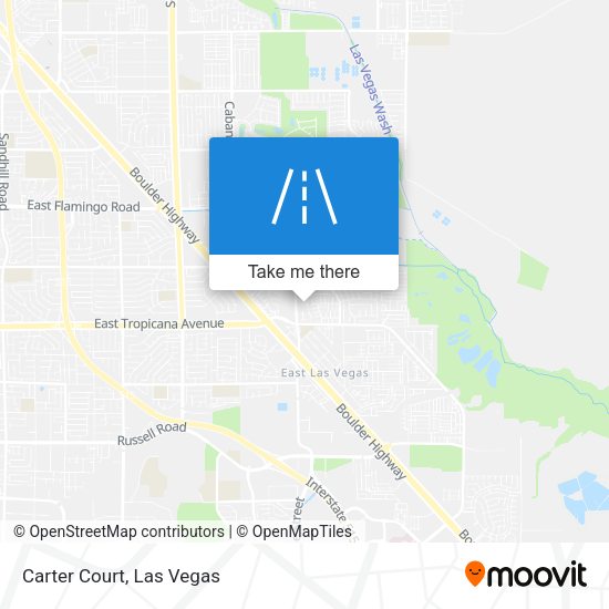 Mapa de Carter Court