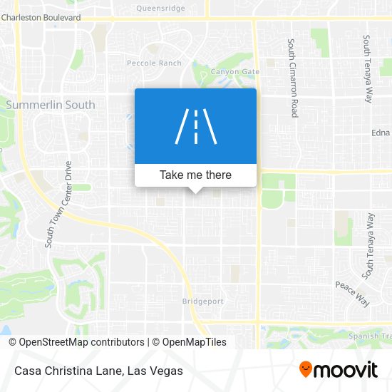 Mapa de Casa Christina Lane