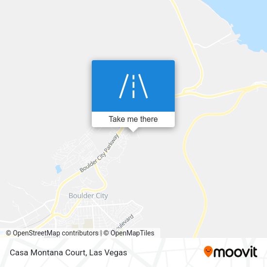 Mapa de Casa Montana Court
