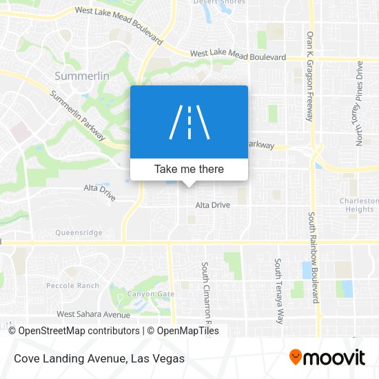 Cove Landing Avenue map