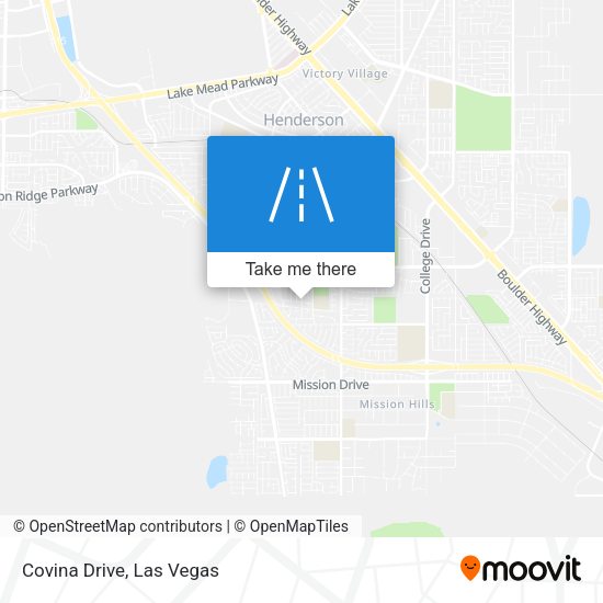 Mapa de Covina Drive
