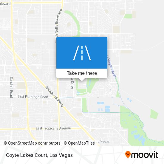Mapa de Coyte Lakes Court