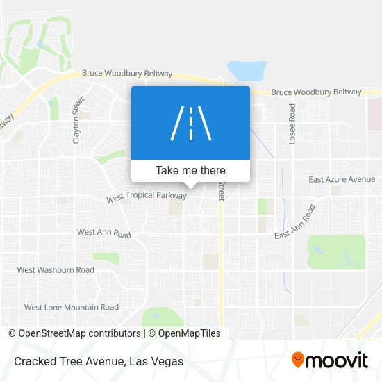 Mapa de Cracked Tree Avenue