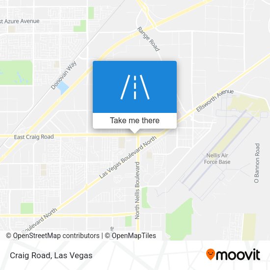 Mapa de Craig Road