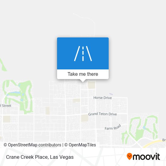 Mapa de Crane Creek Place