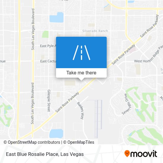 East Blue Rosalie Place map