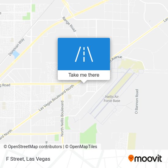 Mapa de F Street