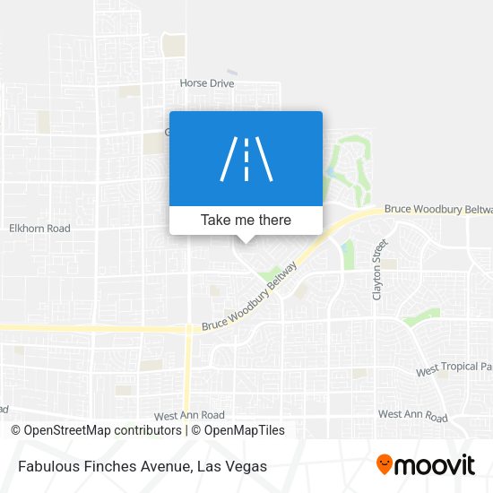 Mapa de Fabulous Finches Avenue