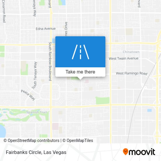 Fairbanks Circle map