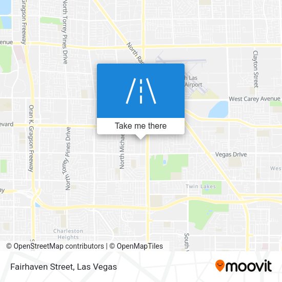 Mapa de Fairhaven Street
