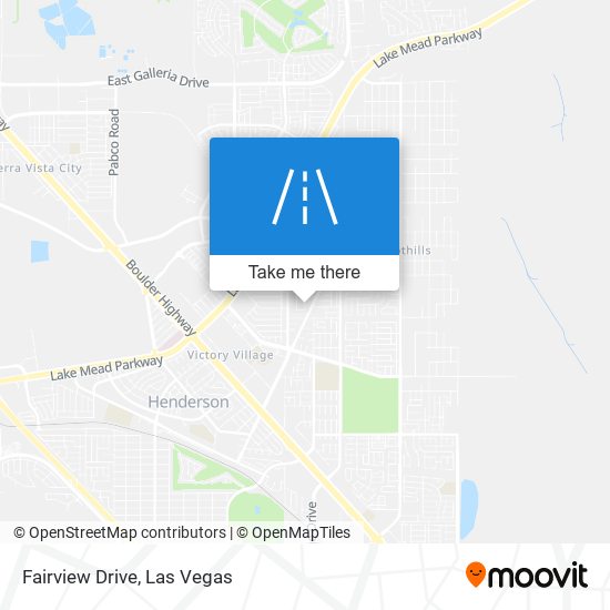 Fairview Drive map