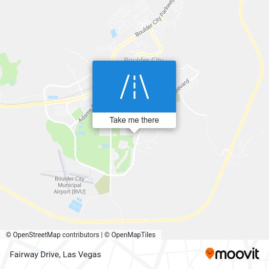 Mapa de Fairway Drive