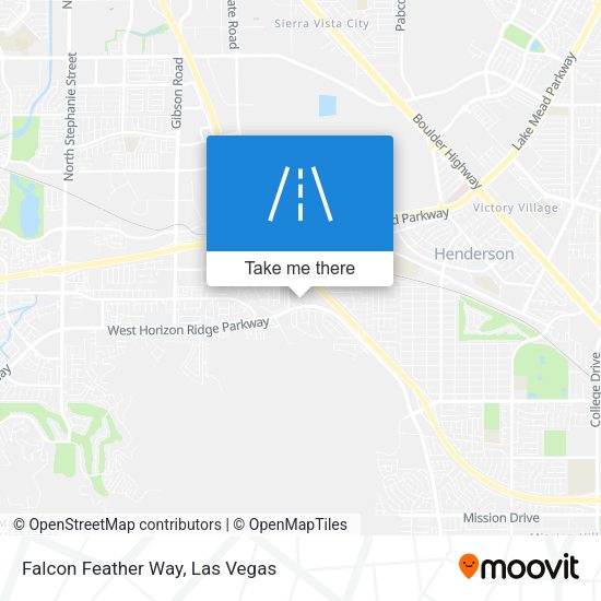 Mapa de Falcon Feather Way