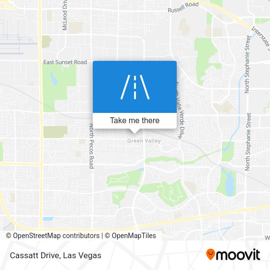 Mapa de Cassatt Drive