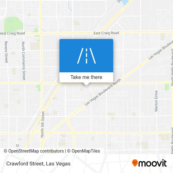 Crawford Street map