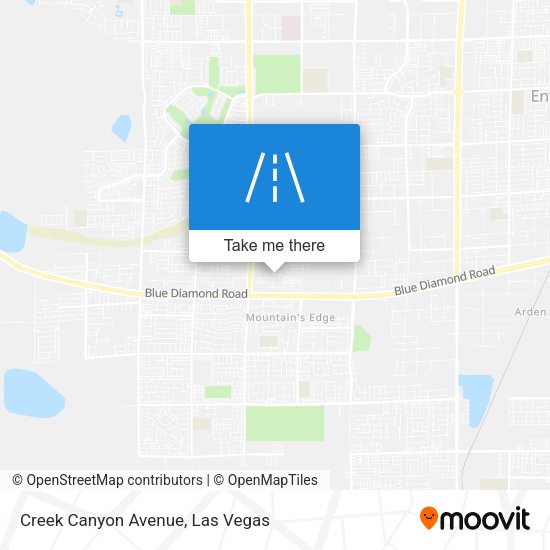 Mapa de Creek Canyon Avenue
