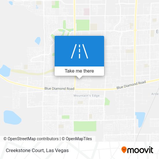 Mapa de Creekstone Court