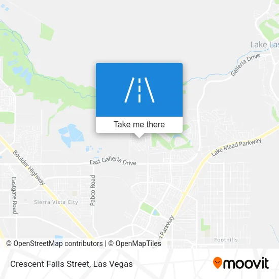 Crescent Falls Street map